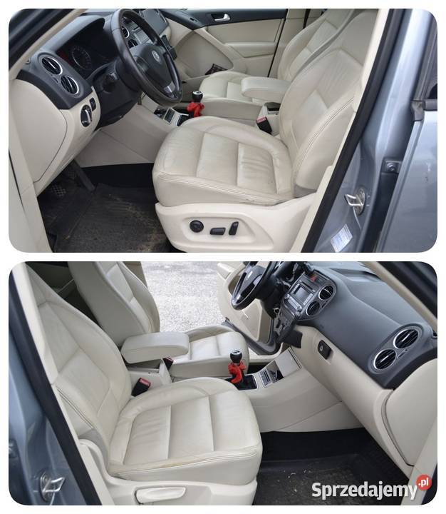 Volkswagen Tiguan 20TDi 140 4x4 2008r elektrycznie ustawiane fotele