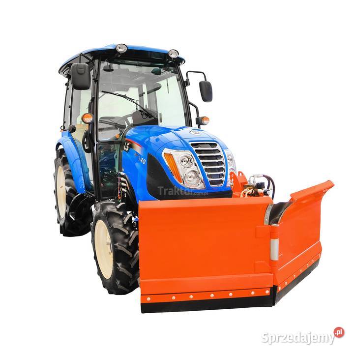 LS Tractor MT340 MEC 4x4 40 CAB pług do śniegu Tajęcina