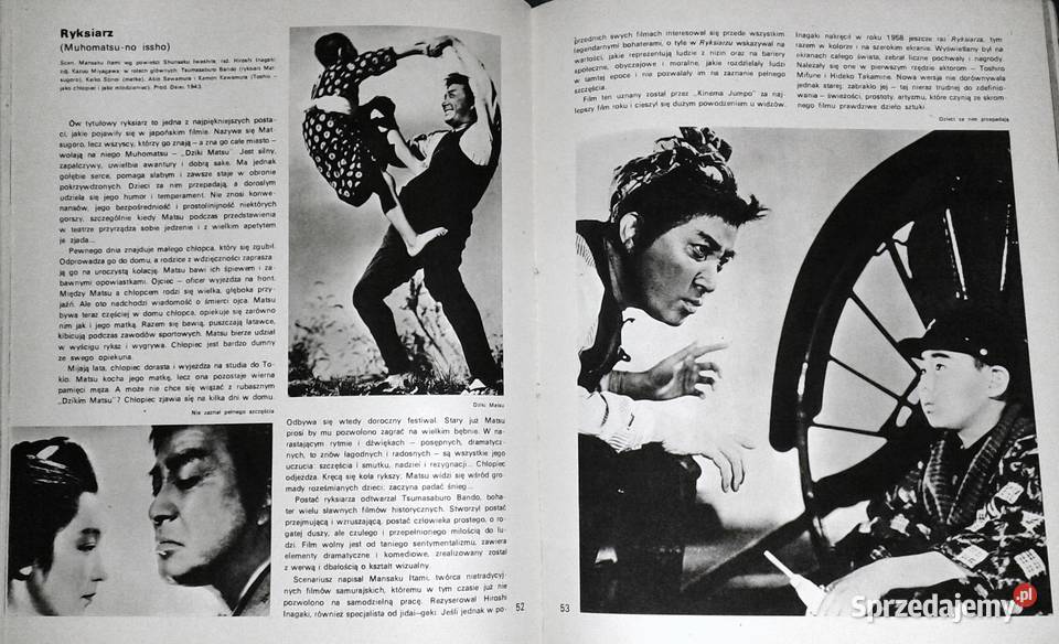 Film japoński Stanisław Janicki Chełm sprzedam