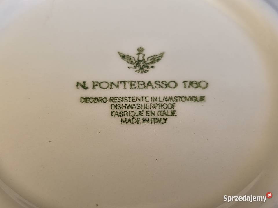 Miska głęboka włoska Swiss Landscape sprzedam