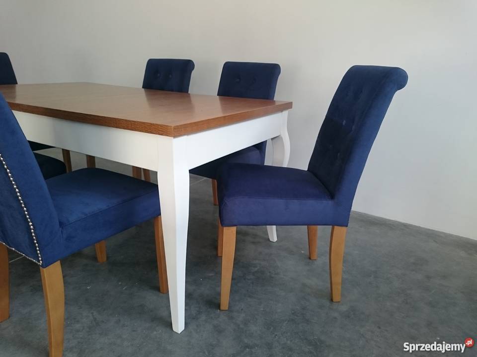 Krzesło tapicerowane hampton glamour z kołatką Wrocław