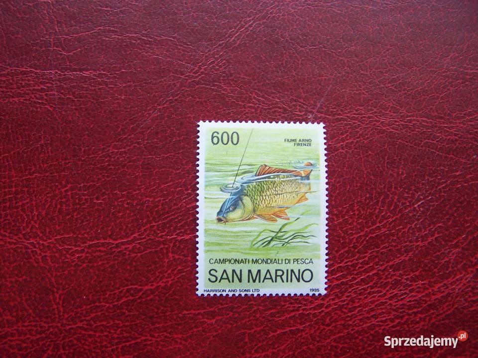 San Marino 1985 Mi 1328 Fauna Ryby śląskie