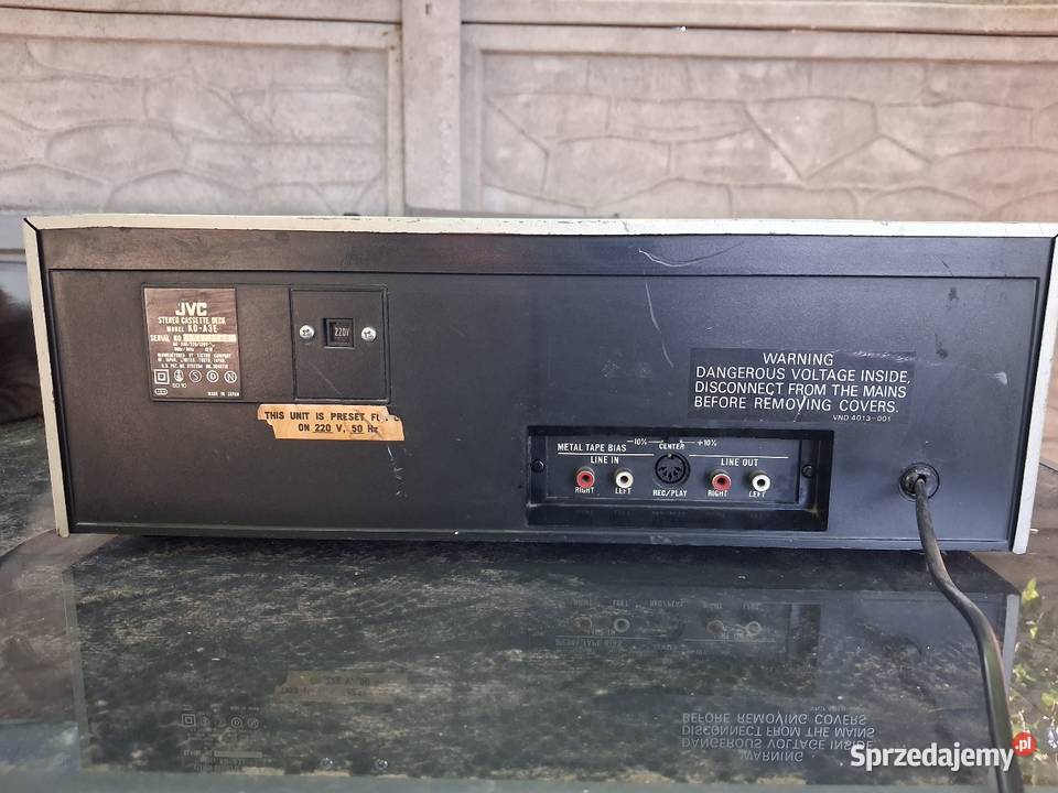 JVC KDA3 Stereo Cassette Deck Szczawinek