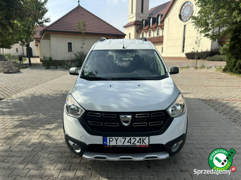 Dacia Dokker Pełna Historia Stepway Rok produkcji 2017 Poznań