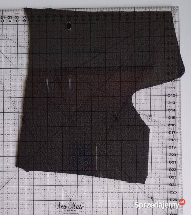 Skóra 220 g Licowa Włoska 5 kawałków Czarny Gdańsk