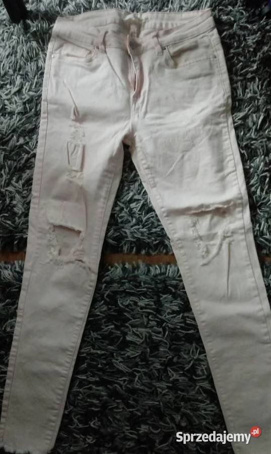Jeansy z dziurami rozciągliwe Chrzanów