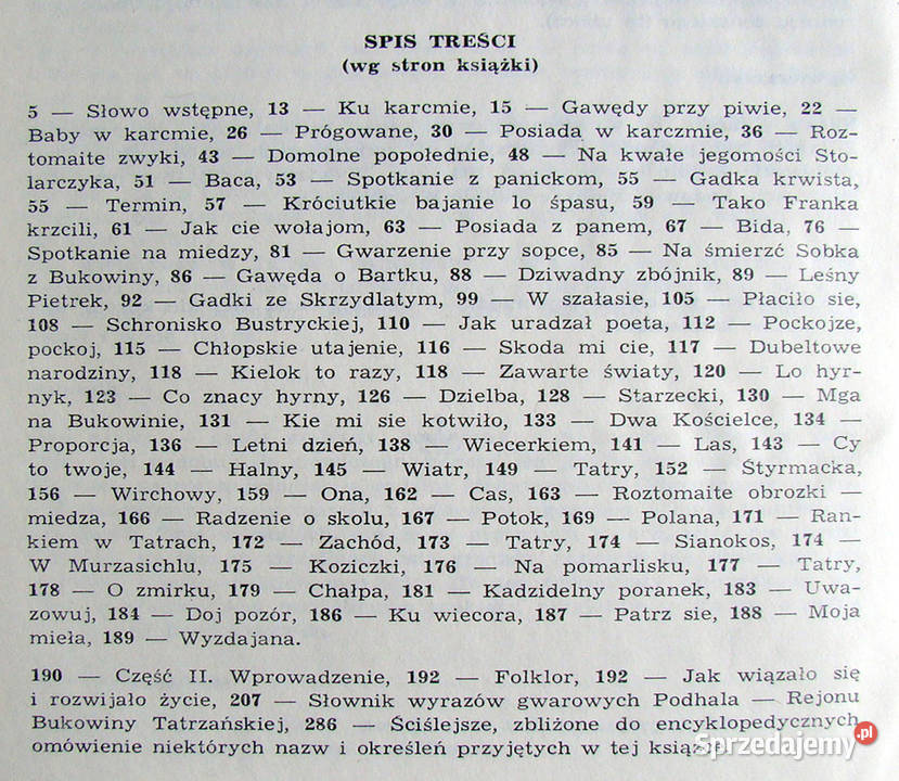 SUŚCI W TATRACH Konrad Waldemar Wabersich