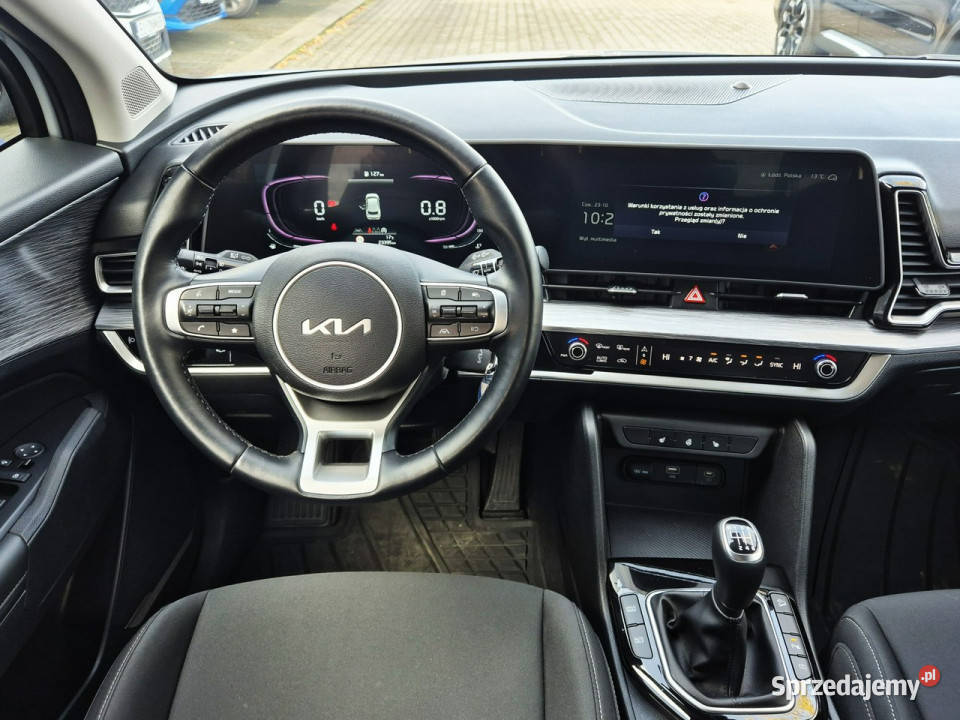 Kia Sportage 16 TGDI 150 6MT FWD WersjaL SalonPL łopatki zmiany biegów