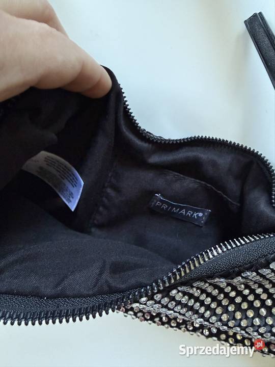 torebka z cekinkami świecąca Primark czarny Torby i torebki kujawsko-pomorskie Świecie