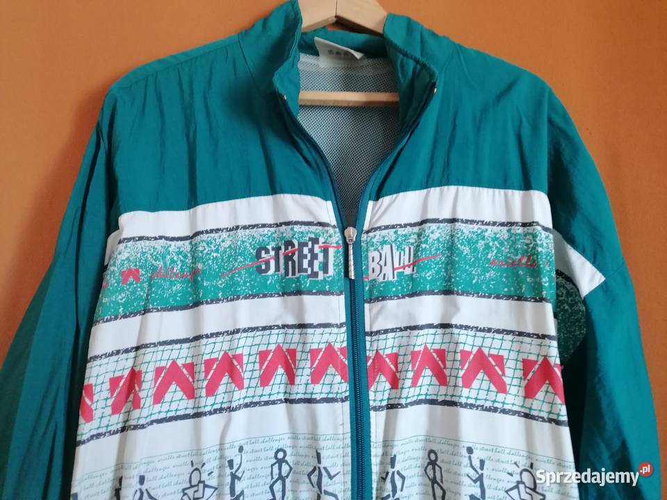 Bluza dresowa rozpinanawiatrówka XL łódzkie