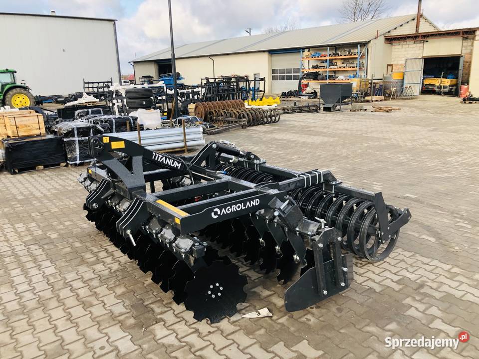 Agroland Brona Talerzowa TITANUM STANDARD 300 nieuszkodzony Skomlin sprzedam