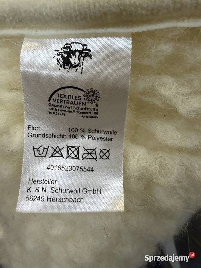 Ogrzewacz nóg bambosz 100 wełny