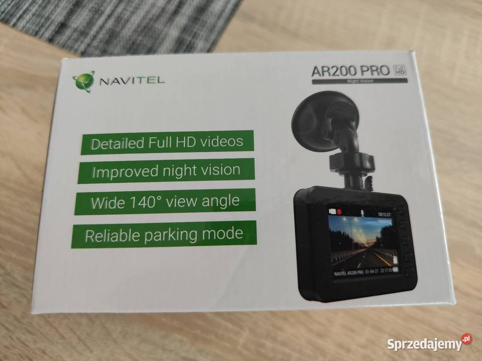 Wideorejestrator NAVITEL AR 200 pro Elektronika Giżycko sprzedam