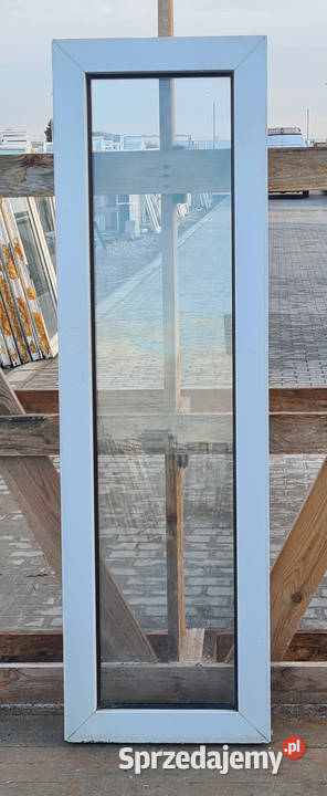 OKNA KacprzaK Witryna 40X133 FIX Używany PCV Lublin