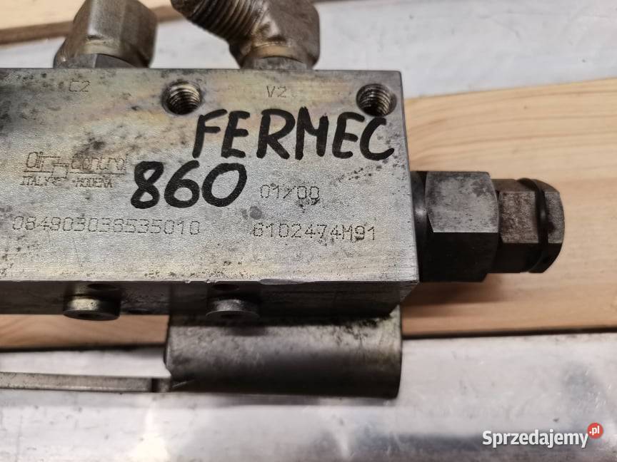 Zamek hydrauliczny Fermec 860 084903038535010 Wilkowo