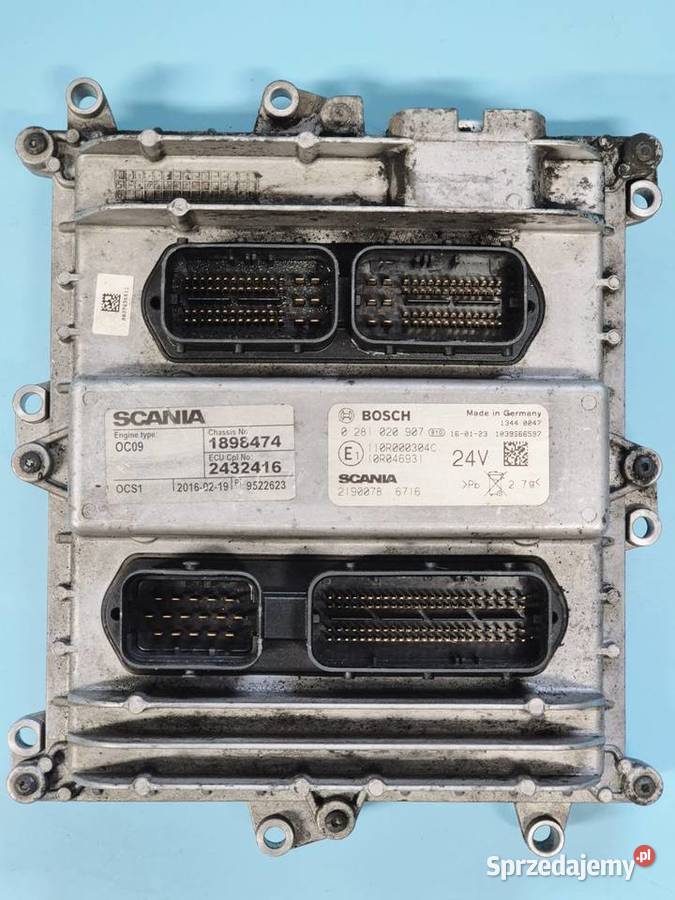 STEROWNIK SILNIKA SCANIA OCS1 2190078 BOSCH ciężarowe Zawichost