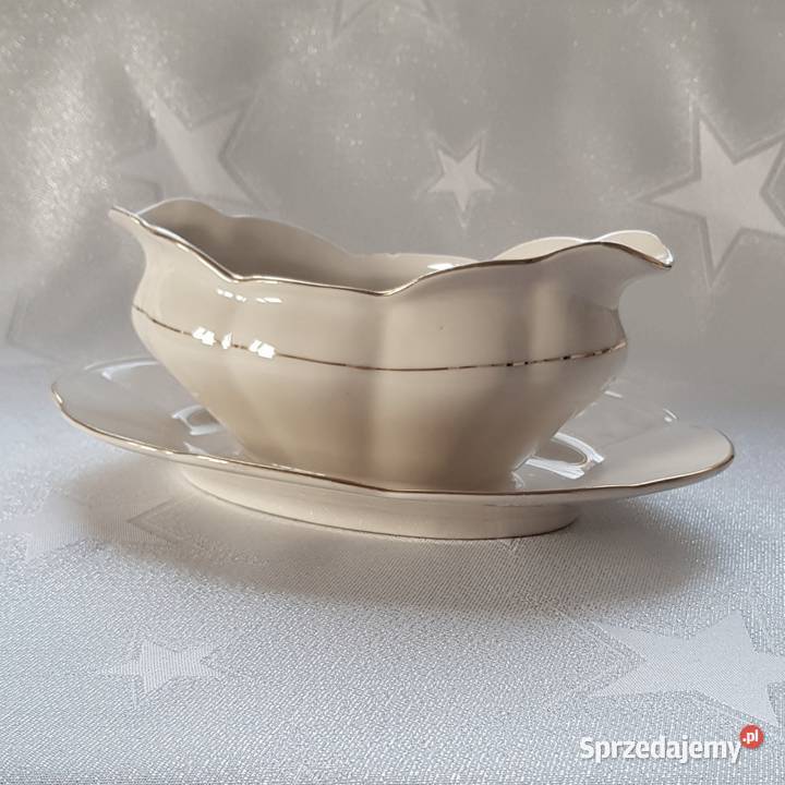 Sosjerka z podstawką porcelit Chodzież PRL Ruda Śląska sprzedam