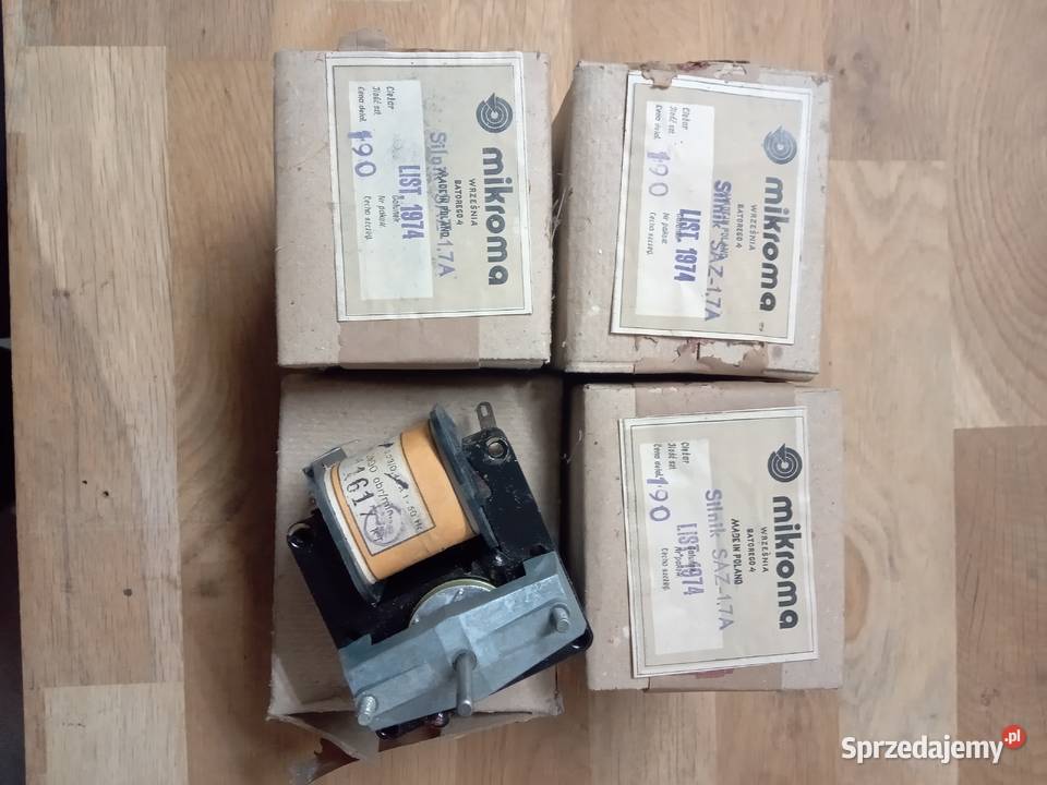 Silnik MIKROMA SAZ17A Nieużywany oryginalne mazowieckie Warszawa