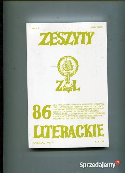 Zeszyty Literackie 86 XXII zachodniopomorskie Szczecin
