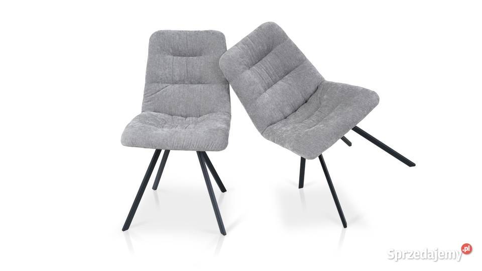 Krzesło Na stalowych nogach we włoskim stylu 48cm