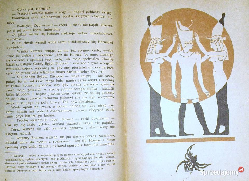 Z legend dawnego Egiptu Stara bajka Dziwna Chełm