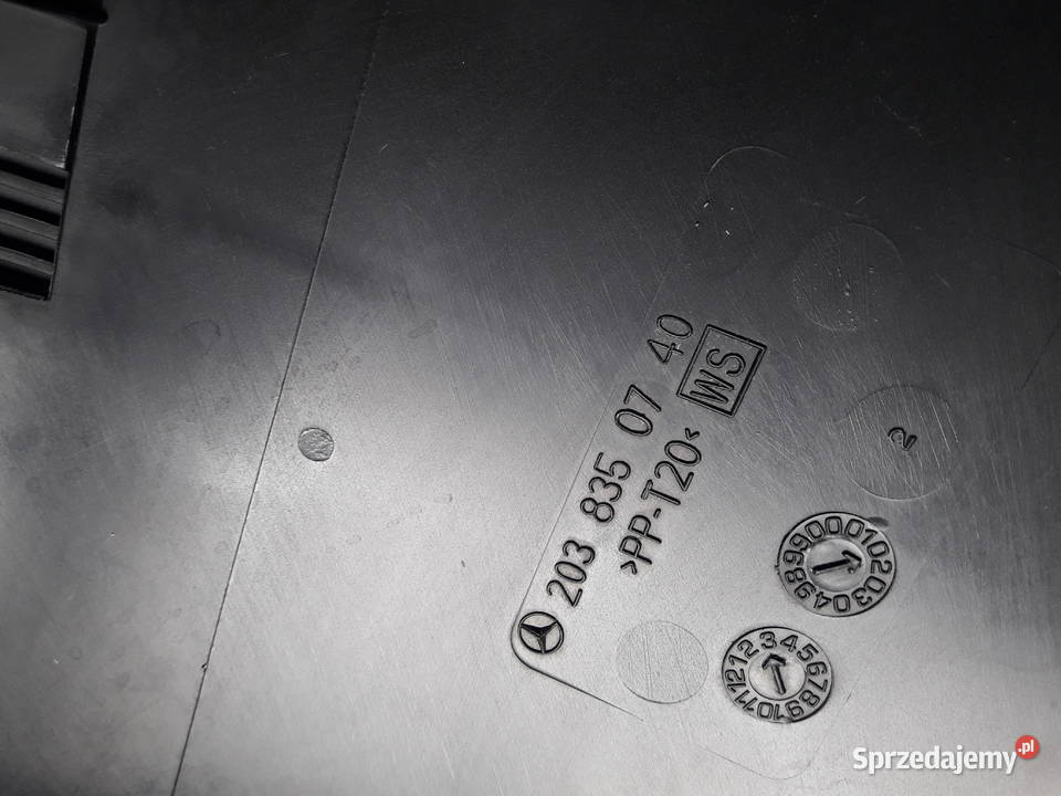 Mercedes W203 obudowa filtra kabinowego Gdańsk