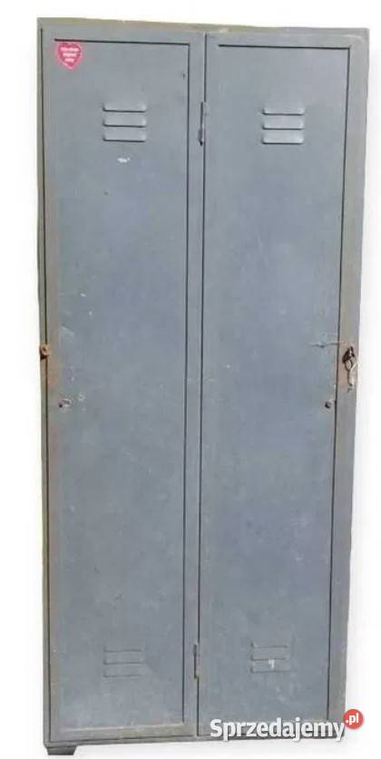SZAFA SZAFY PANCERNE WOJSKOWE UBRANIOWE SOLIDNE Meble Kołobrzeg