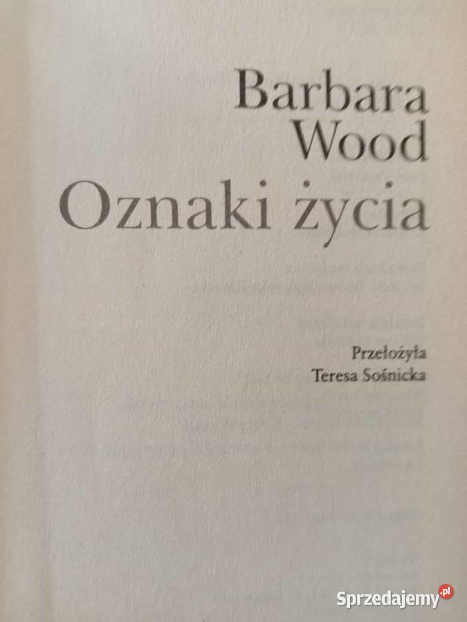 Oznaki życia książki prezenty Warszawa