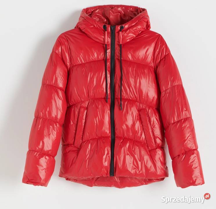 kurtka ocieplana lekka czerwona Nowa 42 44 Wrocław