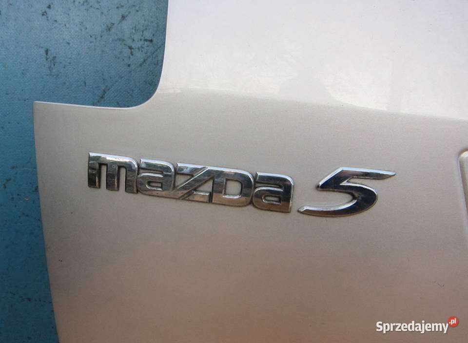 MAZDA 5 0510 KLAPA TYŁ DO ZAŁOŻENIA SREBRNA Zwoleń