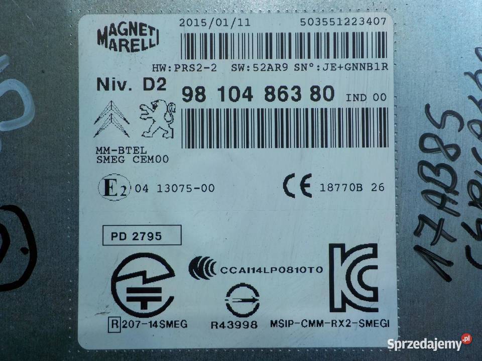 CITROEN C4 GRAND PICASSO II 20 BHDI AUT 15r 5D Suków