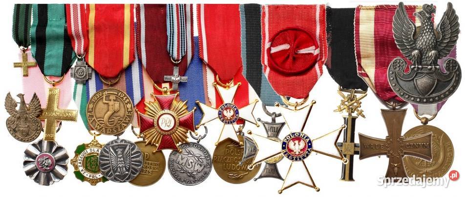 Medal Odznaczenie Order Krzyż Zasługi Sosnowiec