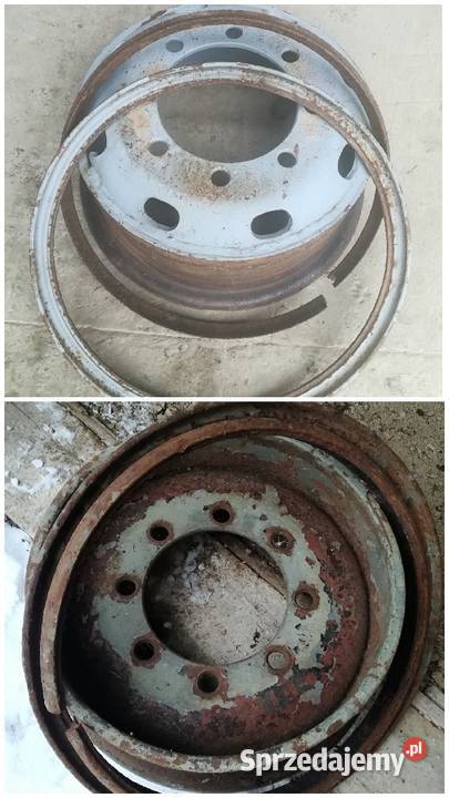 Felga do przyczepy 6T D50 D55 Do przyczep rolniczych Piaski