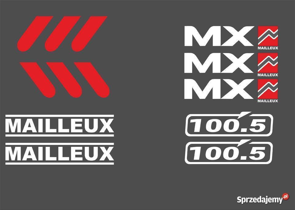 Naklejki Mailleux mx 1005 kujawsko-pomorskie Jeżewo sprzedam