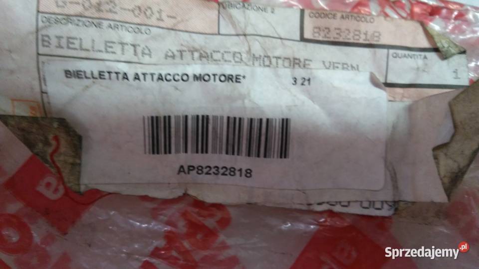 Wahacz Mocowanie uchwyt silnika OE Aprilia SR Bielsk Podlaski