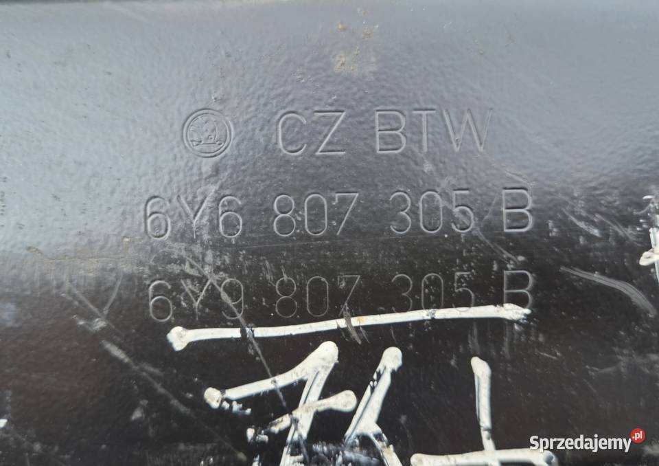 BELKA WZMOCNIENIE ZDERZAKA BELKA POD ZDERZAK TYŁ Działoszyce