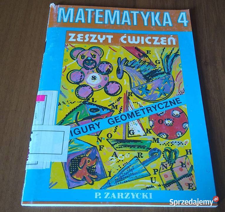 Matematyka z plusem 4 figury geometryczne zeszyt Gdańsk