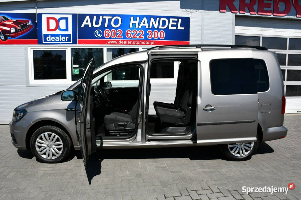 Volkswagen Caddy 20 TDI LONG 100 bezwypadkowy autoalarm Hrubieszów