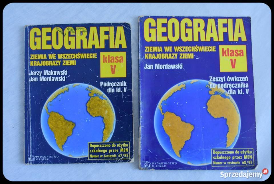 Makowski Mordawski Geografia kl V Ziemia we mazowieckie Płock