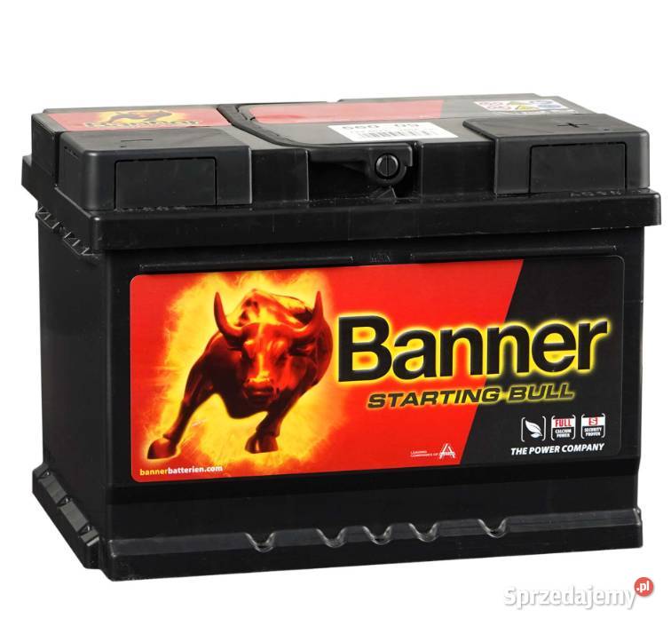 Akumulator Bull 60Ah 480A Banner Starting osobowe Akumulatory