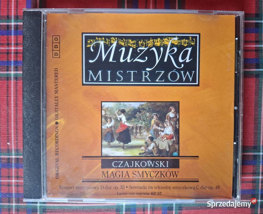 Muzyka mistrzów Czajkowski Magia smyczków CD
