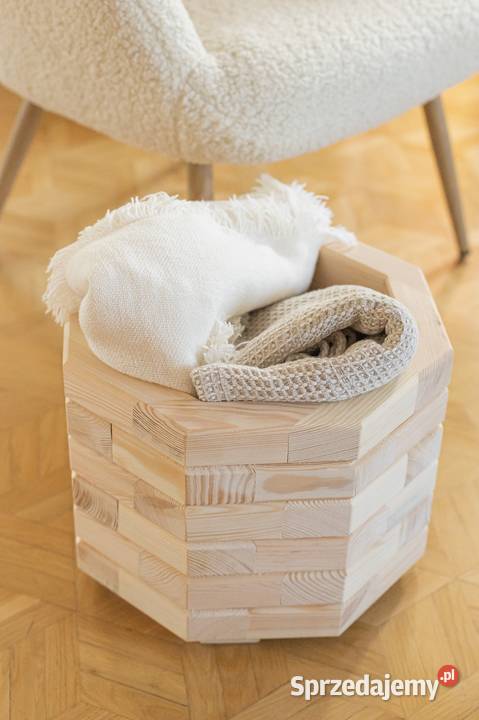 Donica drewniana OŚMIOKĄTNA ogrodowa donica na Kalety