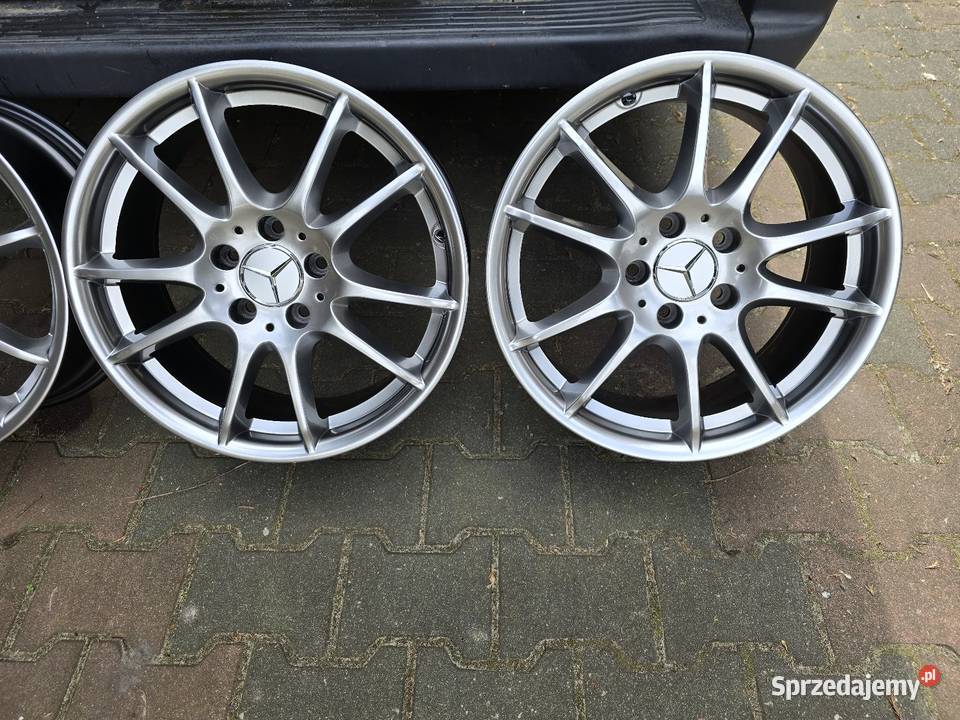 Felgi 5x112 17 Mercedes A klasa B klasa ET 49 Średnica 17" mazowieckie Niwki