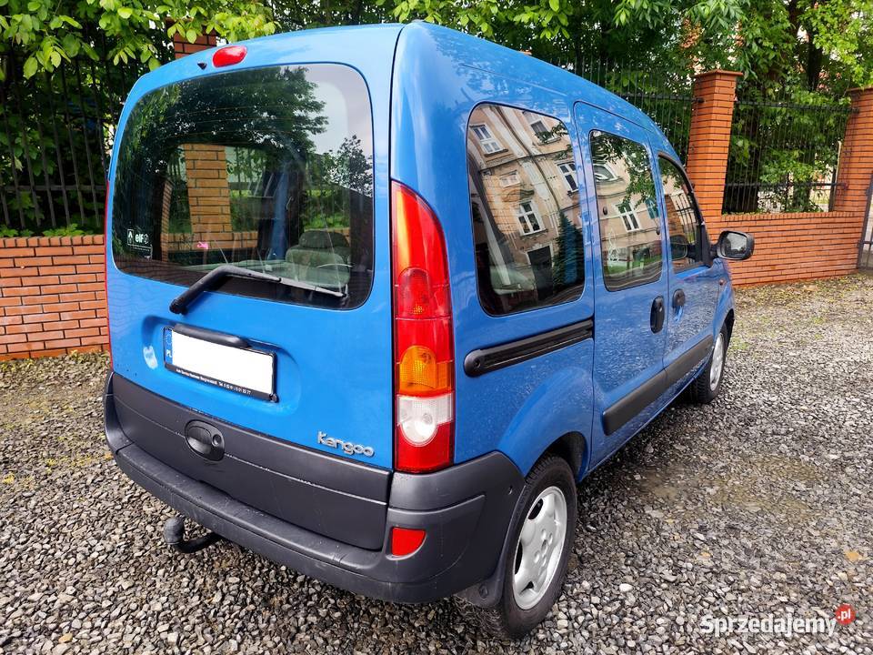 Renault Kangoo Lift 16 Benzyna Osobowe Klima 1KM Samochody osobowe Jasło sprzedam