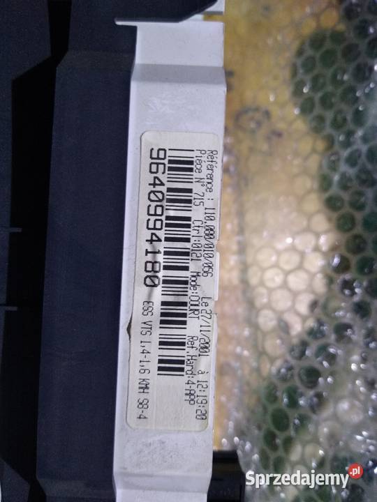 Licznik prędkościomierz Citroen Saxo 9640994180