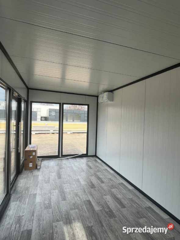 Pawilon z płyty PIR gr 10 wymiar 7m x 3m ogrzewanie