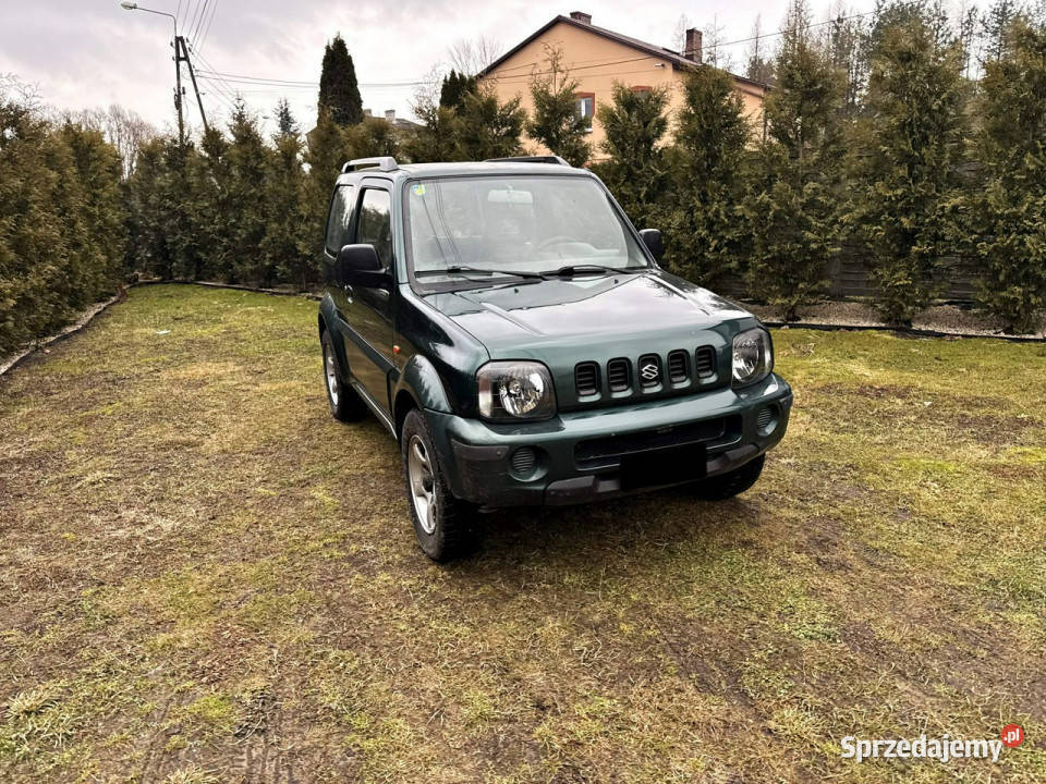 Suzuki Jimny 13 80 4x4 Klima 185000 bez rdzy III benzyna Bliżyn
