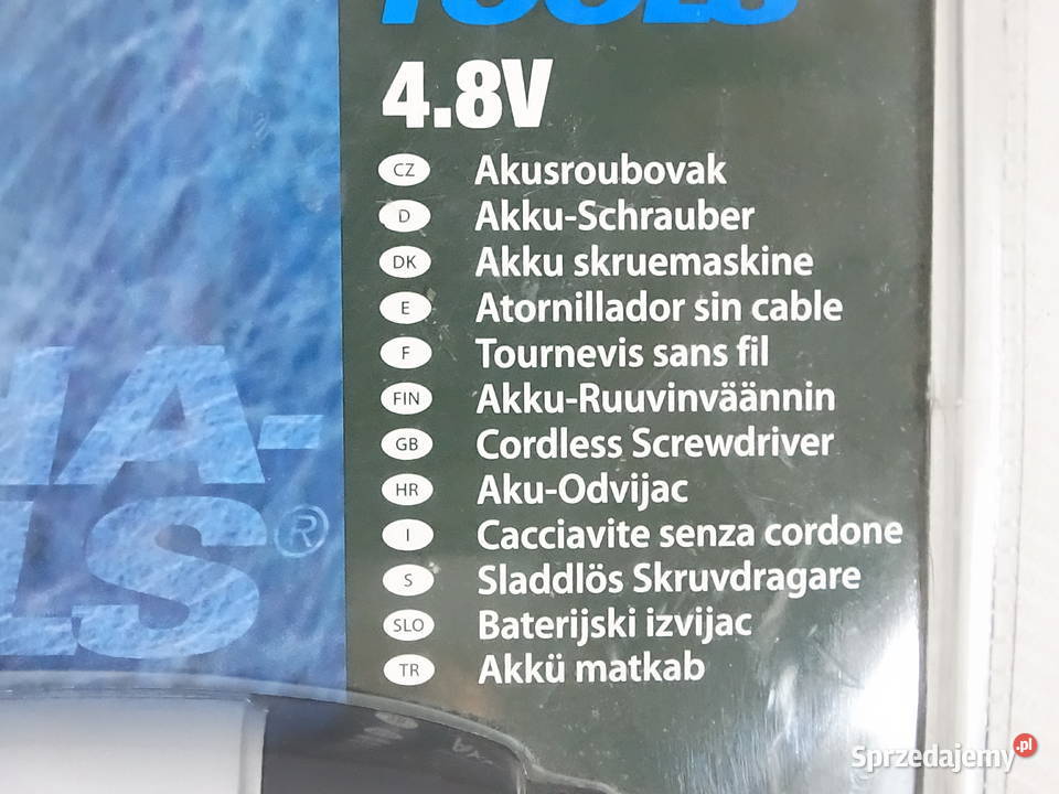 Nowy wkrętak akumulatorowy Alpha Tools 48V Biłgoraj