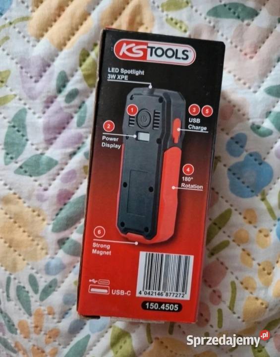 KS tools lampa warsztatowa