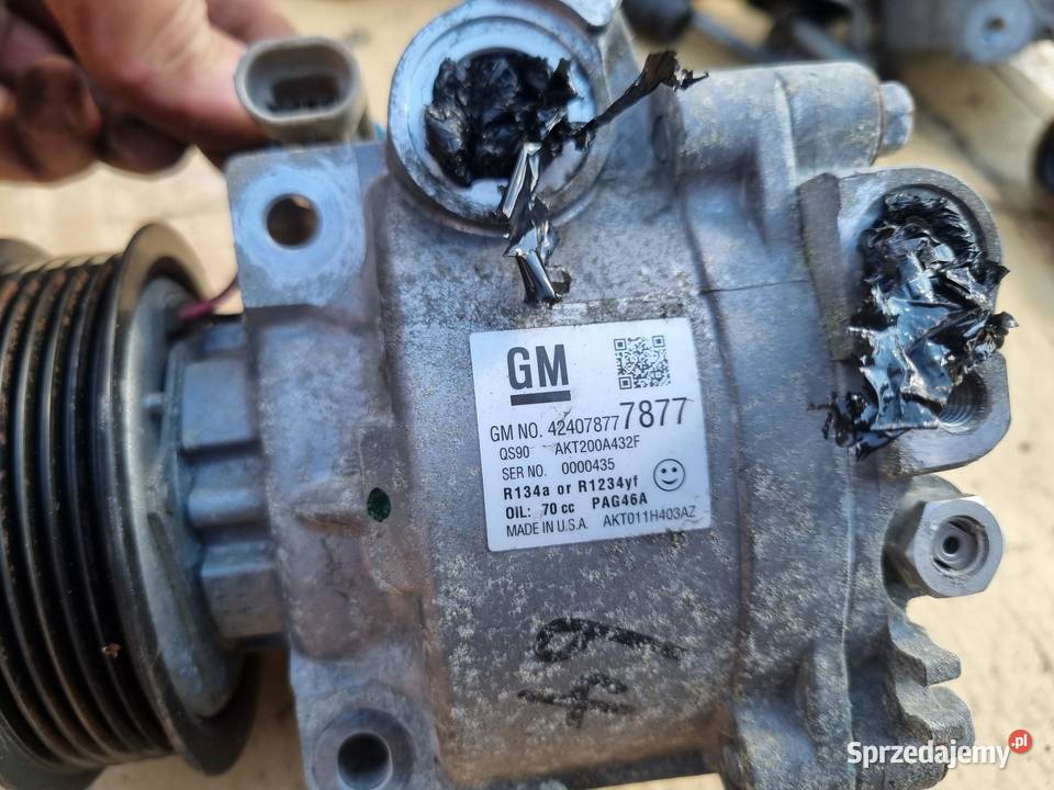 SPRĘŻARKA KLIMATYZACJI OPEL MOKKA 424078777877